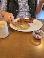 Blueberry Pancake and Bacon